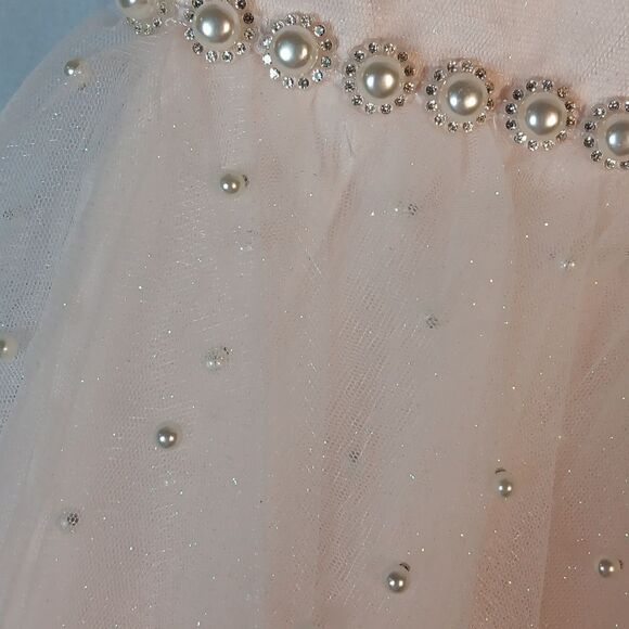 American Princess Satin Beaded Dress - Picture 3 of 9